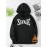 Printed with Savage Drawstring Pocket, This Casual And Fashionable Versatile Commuter Sports Soft Print Universal Long Sleeved Comfortable Sweatshirt Is Suitable for Spring, Autumn, And Winter Leisure with Thick Fleece Hoodies.