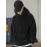 [Cozy Fleece Hoodie] Soft, Warm Men's Cozy Fleece Hoodie with Kangaroo Pocket | Beige Pullover for Fall/Winter, Casual Long Sleeve Sweatshirt with Elastic Cuffs | Plush Texture, Perfect for Outdoor or Indoor Wear, Winter Apparel