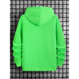 [4pcs Tatoris Print Sweater Set] 4pcs Men's Tatoris Print Sweater Set | Fashionable & Casual Drawstring Hooded Sweaters | Comfortable Long-Sleeved for Autumn & Winter