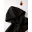 Comfortable Polyester Men's Casual Loose Fit Hoodie, Adjustable Drawstring Fashionable Hooded Sweatshirt For Fall And Winter
