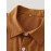 Men'S Vintage Corduroy Shirt - Olive Green Button-Up Collar Long Sleeve Casual Shirt with Chest Pocket, Regular Fit for Fall/Winter, Casual Attire|Vintage Shirt, |corduroy Texture, Corduroy Shirt, Button Up Shirt For Men, Long Sleeve Shirt For Men