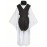 Anime Choso Character Costume Set - Black & White Long Sleeve Top with Belt, Vest, and Pants - Perfect for Parties, Cosplay, and Themed Events, Themed Event Attire|Sleek Formal Attire|Stretchy Fabric