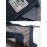 Men'S Patriotic Vest with American Flag Embroidery - Warm Fleece-Lined Fishing Vest for Outdoor Sports, Casual Style, Zip-Up Design, Black & Gray, Polyester Filler, Perfect for Fall/Winter