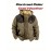 Men's Retro Full-Zip Hooded Sweatshirt - Fleece-Lined Winter Jacket with Contrast Color Block Design, Vintage Print & Machine Washable Polyester for Casual Outdoor Wear, Sweater Hoodie, Cold Weather Apparel, Classic Zipup Style, Fleecelined Comfort